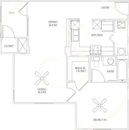 a floor plan of a house