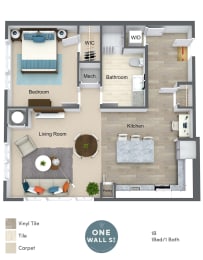 One Wall St 1x1 B