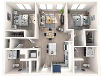 537_Two_Bed_Two_Bath_Medium_Floor_Plan_Image