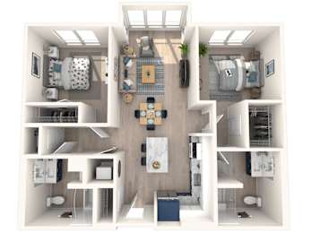 208_Two_Bed_Two_Bath_Medium_Floor_Plan_Image
