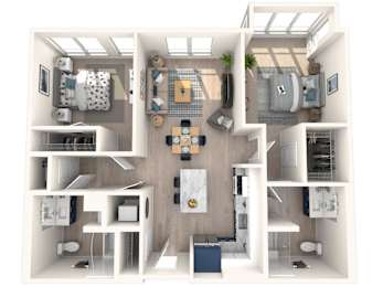 358_Two_Bed_Two_Bath_Medium_Floor_Plan_Image