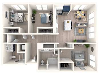 559_Three_Bed_Two_Bath_Small_Floor_Plan_Image