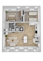 2 Bedroom 1 Bathroom Apartment Image Coming Soon at Ames Shovel Works Apartments, North Easton