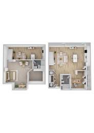 1 Bedroom 2 Bathroom Loft Apartment Image Coming Soon at Ames Shovel Works Apartments, North Easton, MA, Massachusetts