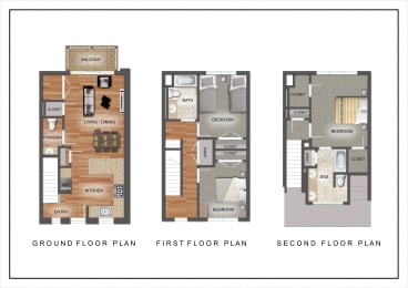 3 bedroom 2 bath Townhome at Letsche School, Pennsylvania, 15219