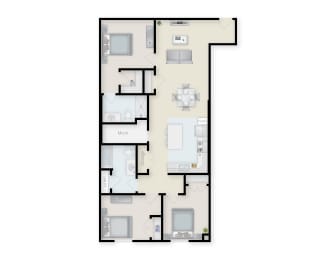 3 Bathroom 2 Bathroom Floor Plan.
