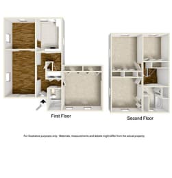 Floorplan at Station Pointe, Mansfield, MA, 02048