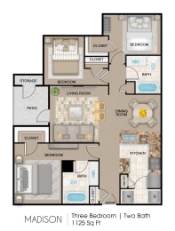  Floor Plan Madison
