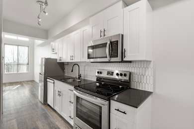 Floor Plan  Stainless steel appliances and quartz countertops