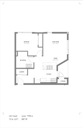 a floor plan of a house