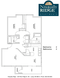 2 Bedroom Floorplan B