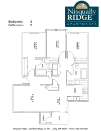 3 Bedroom Floorplan B