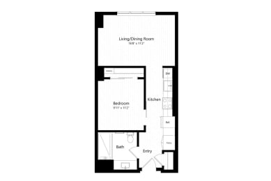 A02 Floor Plan at Morse, Washington, 20002