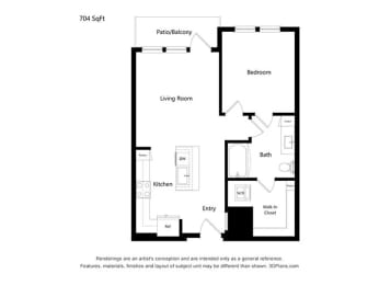 A1 Floor Plan at Alta Farms at Cane Ridge, Antioch, Tennessee
