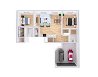 2 bed 2 bath at River View at Bexley Apartments, River View at Bexley, OH
