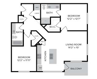 Hartwell Floor Plan at The Ridge, Cincinnati