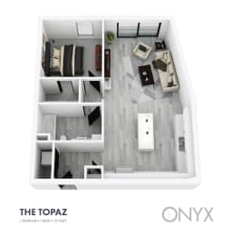  Floor Plan ONYX - The Topaz
