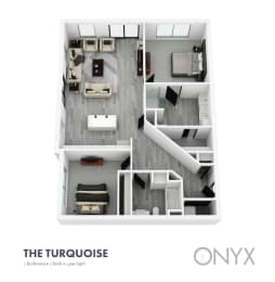  Floor Plan ONYX - The Turquoise