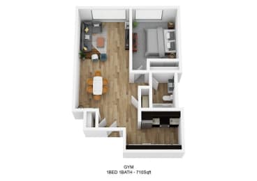  Floor Plan Gym