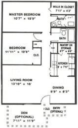floor plan photo of the retreat at champions gate apartments in champions gate ga