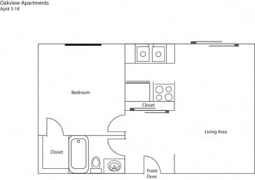 Oakview Floorplan 2 at Cincinnati Premier Living*, Cincinnati, 45213