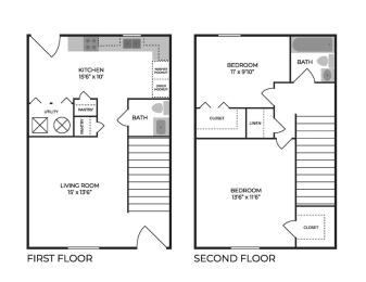 a floor plan of a house