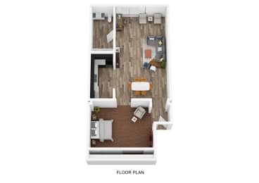  Floor Plan The Adams I & II