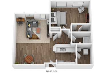The Delta Queen Floor Plan at Roebling Row, Kentucky, 41011-1720