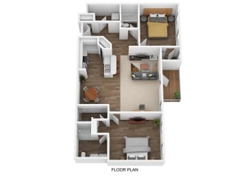 The Foster Floor Plan at Roebling Row, Covington, KY