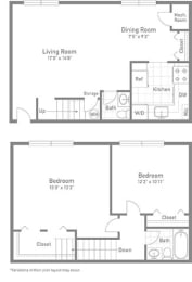 1 2 3 Bedroom Apts Townhomes in Fairfax VA Gainsborough