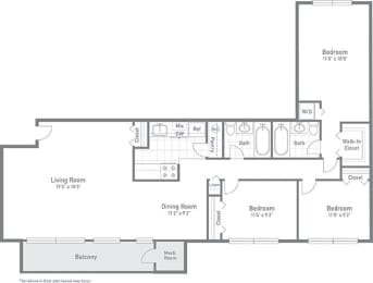 1 2 3 Bedroom Apts Townhomes in Fairfax VA Gainsborough