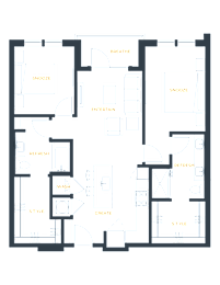 B6 1027 SqFt