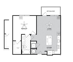  Floor Plan 1B