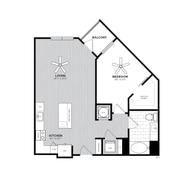  Floor Plan 1C1