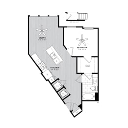  Floor Plan 1H