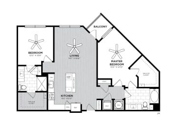  Floor Plan 2M