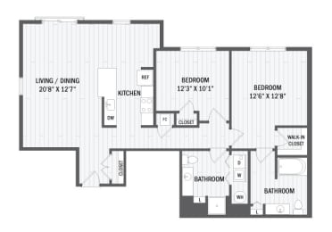B11 Floor Plan at Windsor Radio Factory, Melrose, MA