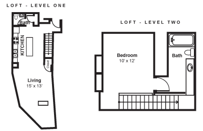 B1_Dimension_V3 floor plan at Renaissance Tower, Los Angeles, California