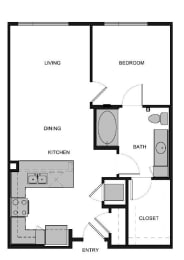 A1 Floor Plan at South Park by Windsor