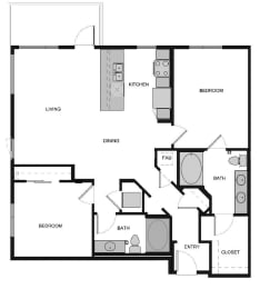 B5 Floor Plan at South Park by Windsor