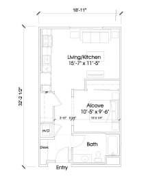 S3 Floor Plan at South Park by Windsor