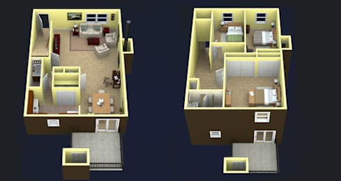 3 Bedroom, 1.5 Bath Townhome