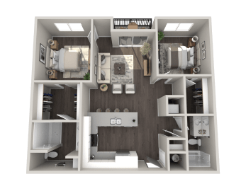 a1 floor plan  1 bedroom  1199 square feet