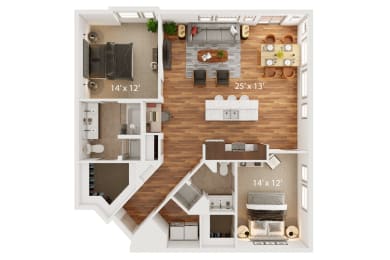 The Porter Brewers Hill P Floor Plan