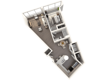 NoBe Market Loft L5 Floor Plan