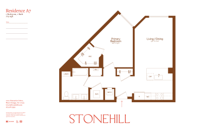 1 bed 1 bath A at Stonehill at West Orange, West Orange