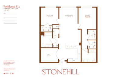 2 bed 2 bath G at Stonehill at West Orange, New Jersey, 07052