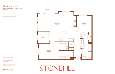 2 bed 2 bath O at Stonehill at West Orange, West Orange, NJ, 07052