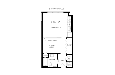 Marigold Floor Plan at Canvas, Maryland