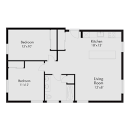 floor plan photo of the rise hayes valley in san francisco, ca